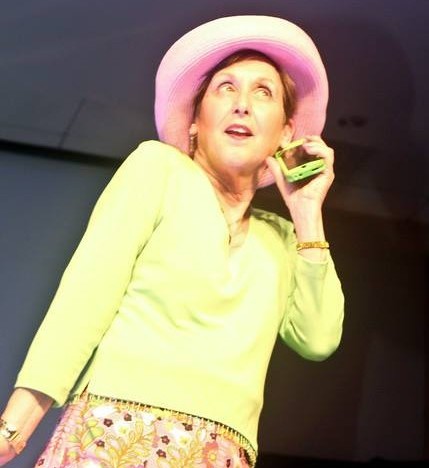 A model strikes a pose at last year's Domestic Violence Shelter and Services' fashion show. The annual event--each with a different theme--features clothing from the agency's Vintage Value thrift stores. Courtesy photos.