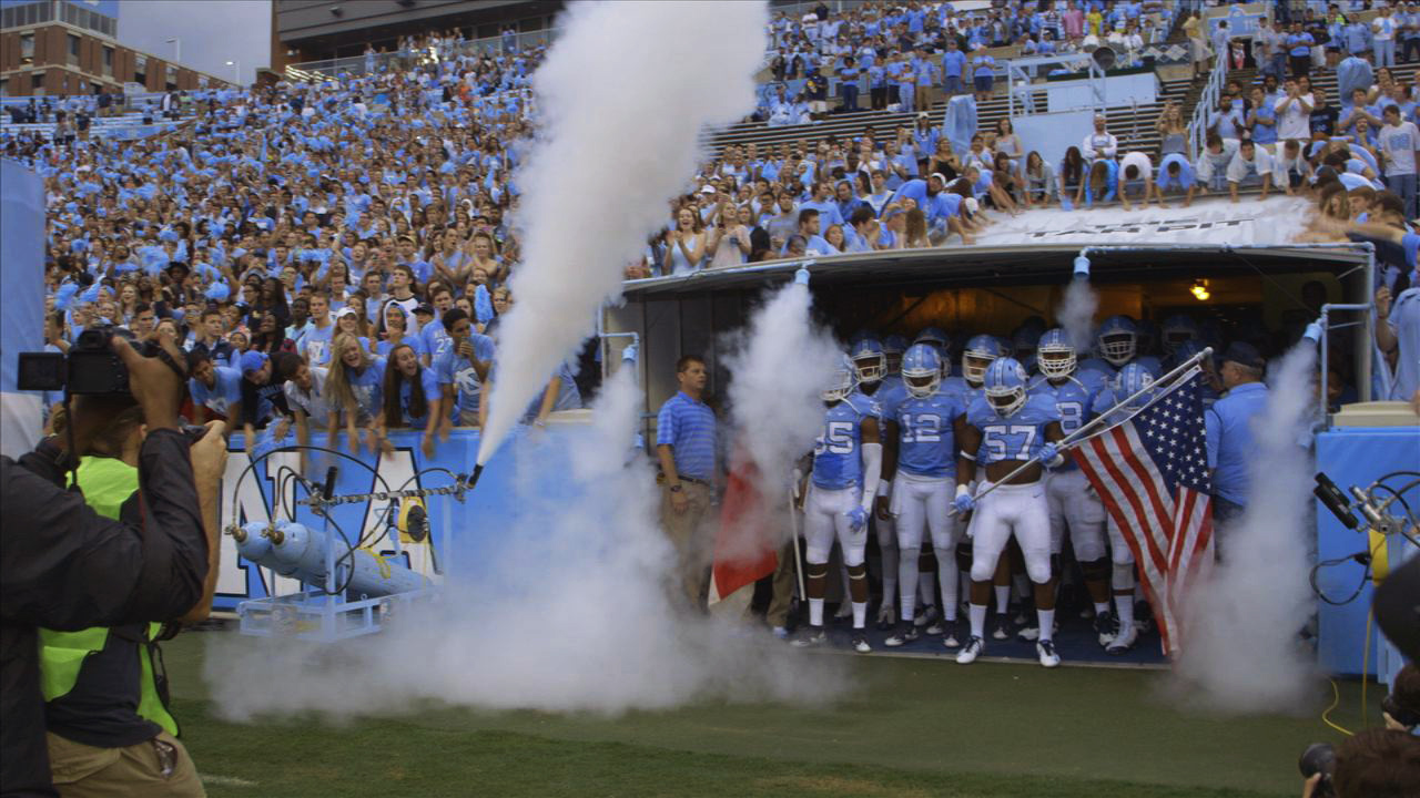 A still from the documentary, 'Unverified,' which explores the UNC academic scandal involving athletes. Courtesy images.