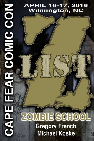 'Walking Dead' alumni will hold a zombie workshop the Sunday after the Cape Fear Comic Con. 