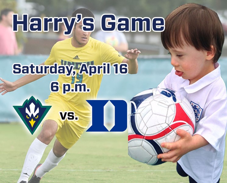 Harry's Game is set for Saturday, April 16 at UNCW Soccer Stadium. Photo courtesy- UNCW Athletics 