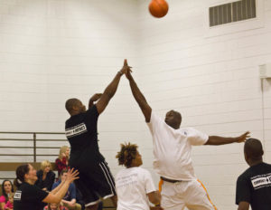 City vs. County basketball game. Photo by Hannah Leyva.