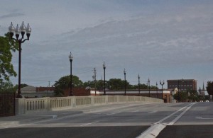 The new Third Street Bridge was done in a simple but classic 1920s style. Photo by Hannah Leyva.