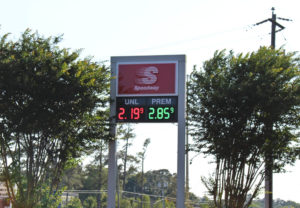 Memorial Day Weekend gas prices are the lowest they've been in a decade. Photo by Hannah Leyva.