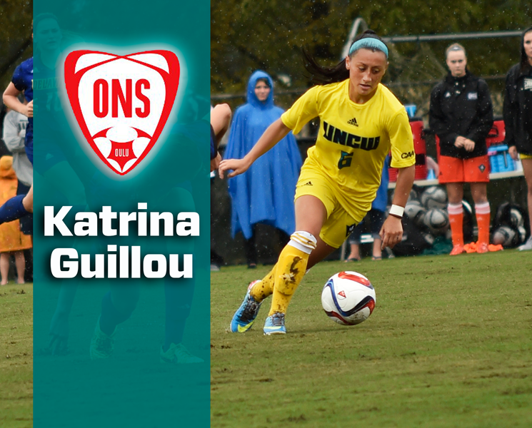 Katrina Guillou. Photo courtesy- UNCW Athletics