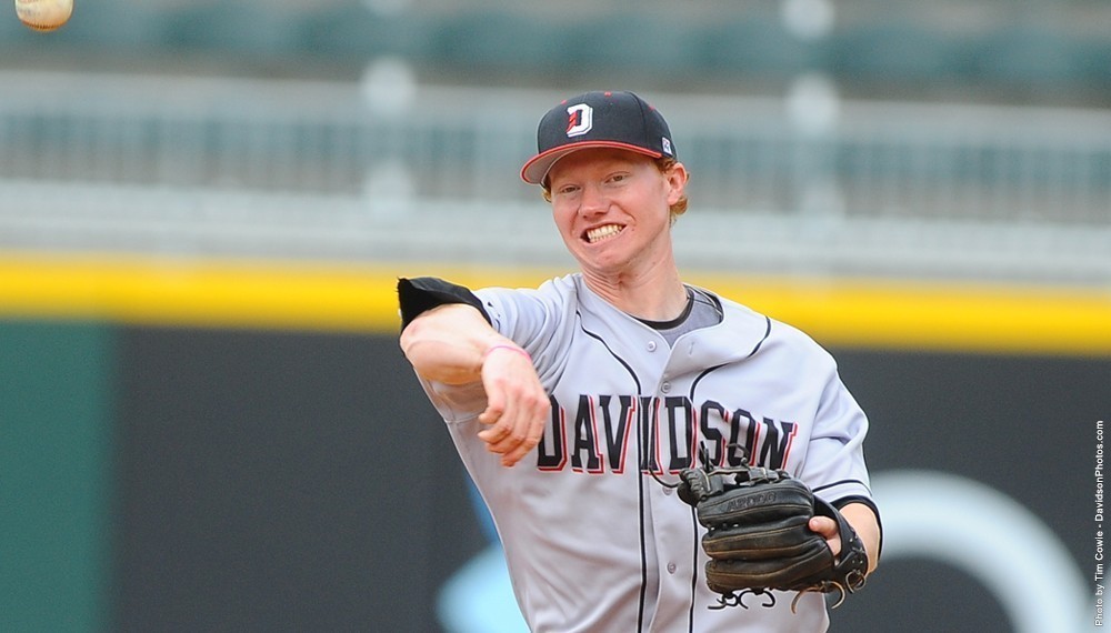 Sam Foy. Photo courtesy- Davidson Baseball