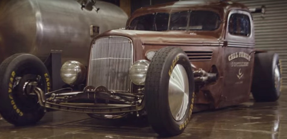 One of NC spirits company Call Family Distillerys classic runner vehicles, like this 1939 hot rod, will be on display during the 2016 Rims On The River. Courtesy photo.