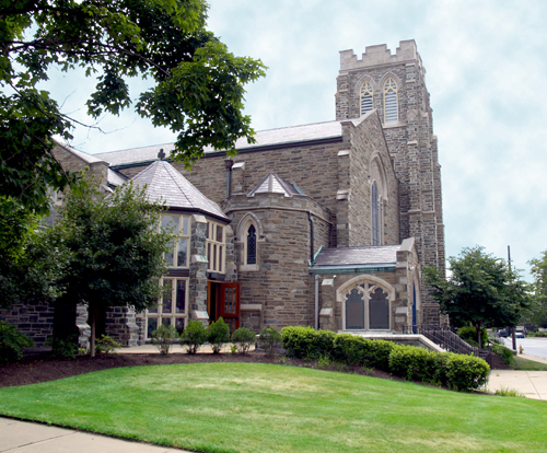 The History channel drama, 'Six,' will film a funeral scene at Westminster Presbyterian this month. Courtesy photo.