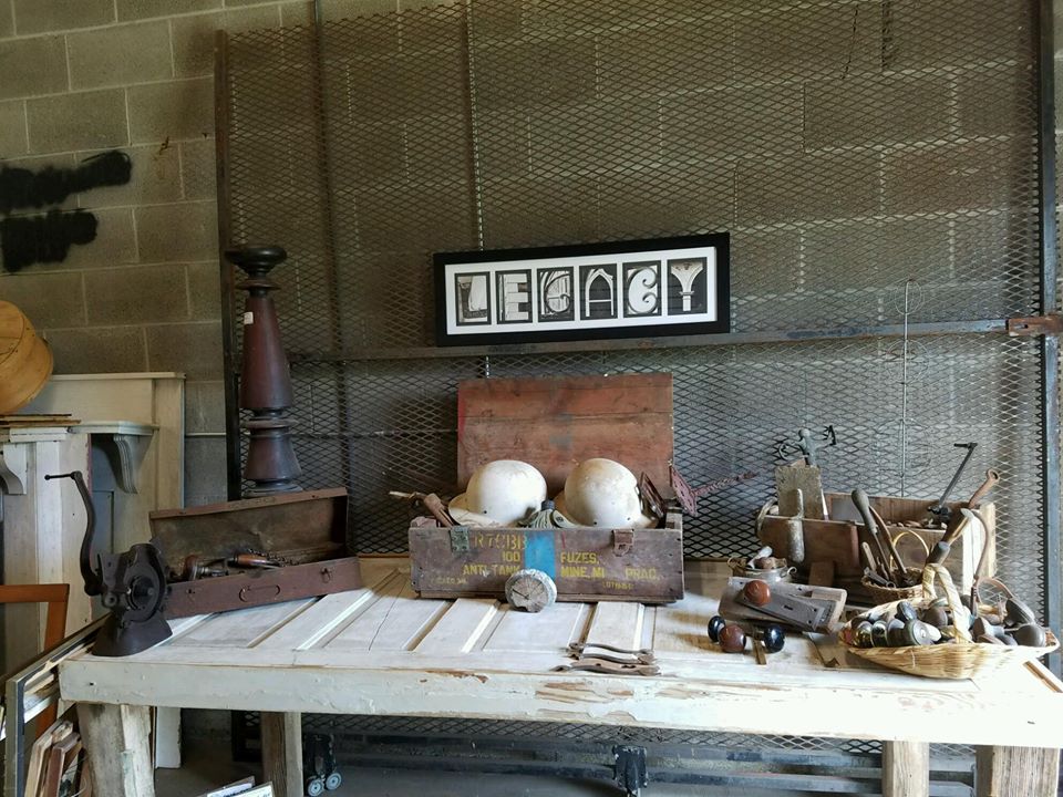 A couple searching for the perfect historic home will make a trip to HWF's salvage shop during an upcoming episode of HGTV's 'Hunting Vintage.' Courtesy photos.