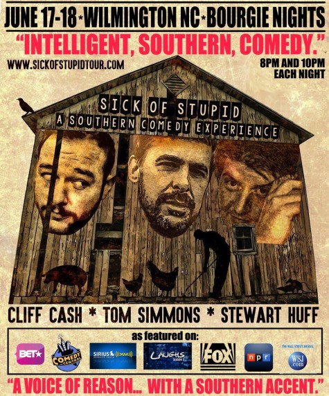 The trio behind Sick of Stupid will do two sets both Friday and Saturday,