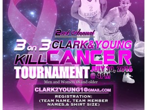Tamera Young and Kris Clark have teamed up to host a charity tournament this weekend.