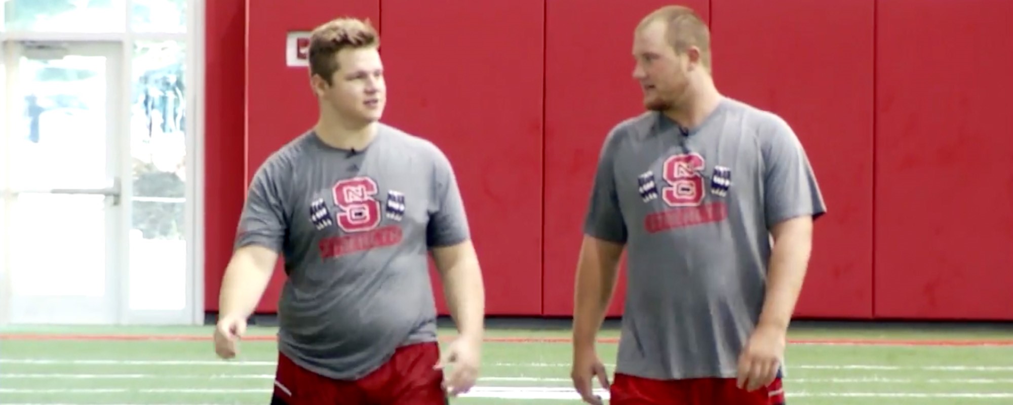 Joe Sculthorpe, left and Coult Culler. Photo courtesy- www.GoPack.com 