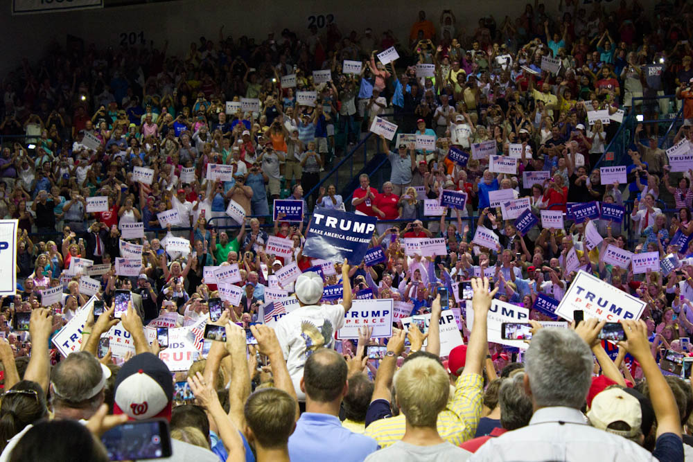 Donald Trump supporters react to rally in Wilmington | Port City Daily