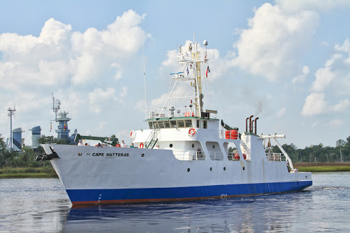 The R/V Cape Hatteras has been apart of CFCC's Marine Technology program since 2013. The program just received a donation from a local fishing club for scholarships in the program. Photo courtesy of CFCC.