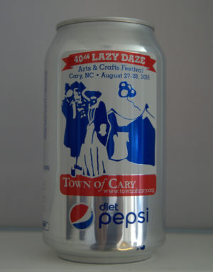 Wilmington artist Sarah Sheffield will have her post design featured on two million cans of Pepsi to promote the 40th anniversary of the Lazy Daze Arts and Crafts Festival.