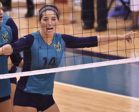 Sydney Brock had a big weekend for UNCW to open the year. 