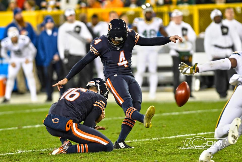 Connor Barth. Photo courtesy- www.ChicagoBears.com 