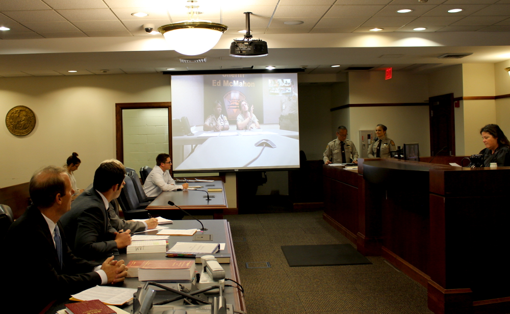 Thomas Coulson appeared in New Hanover County District Court