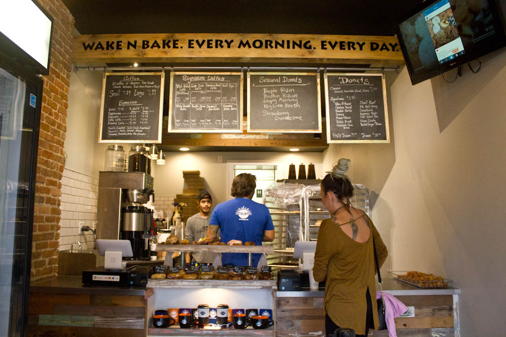 Wake N Bake's new downtown Wilmington location opened Friday morning. Photo by Hannah Leyva.
