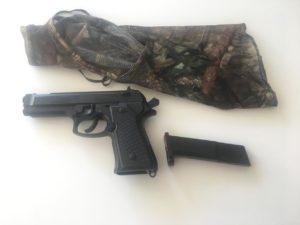 Pictured is the pellet gun deputies recovered after three schools were placed under lockdown. Photo courtesy of the New Hanover County Sheriff's Office.