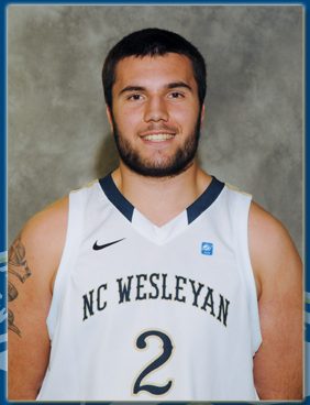 AJ Frye has impressed in his first four college games. Photo courtesy- NC Wesleyan Basketball