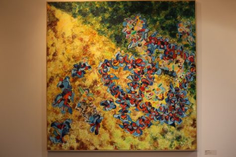 Randy McNamara "Ramble" mixed media on canvas, 2015