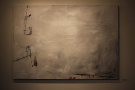 Judy Hintz Cox "Beyond space, more space" mixed media on canvas, 2016