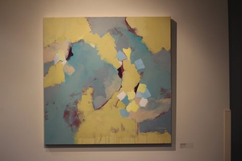 Joan McLoughlin "By Land and By Sea" acrylic on canvas, 2015