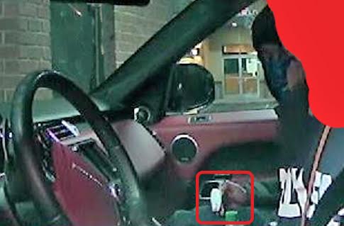 Police are searching for the man in this photo, who police suspect robbed, kidnapped and assaulted two area college students.