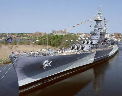 North Carolina Battleship. 