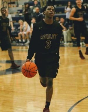 Daitreon Daye leads Ashley into this week's holiday tournament. Photo courtesy- Rodney Williams