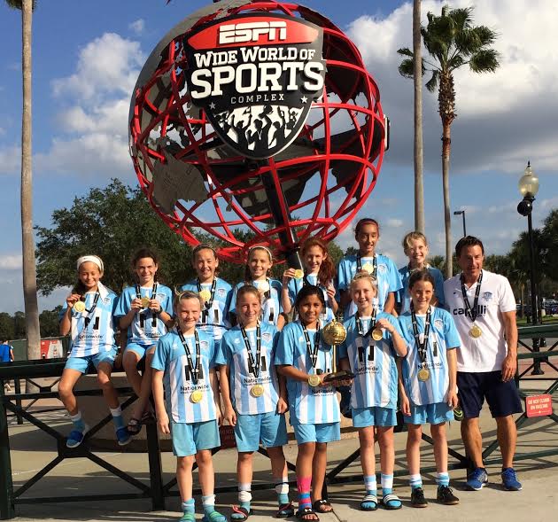 Wilmington Hammerheads Youth FC sent three teams to Disney World during Thanksgiving break. 