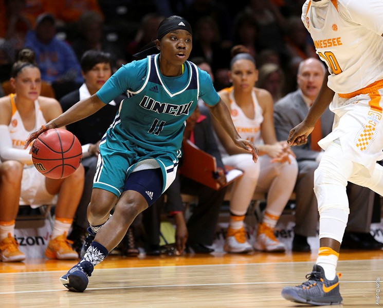 Jasmine Steele. Photo courtesy- UNCW sports 