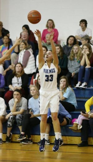 Alani Fisher dropped 20 points for Hoggard on Friday. Photo courtesy- John Crouch. 