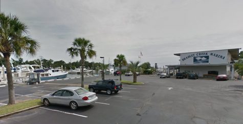 Bradley Creek Marina is located just off Oleander Drive in Wilmington. Photo from Google Maps.