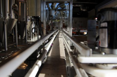 The conveyor system for the canning system.