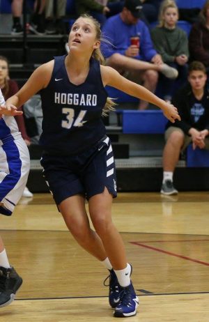 Keeley Britt had a season-high 10 points on Friday. Photo courtesy- John Crouch. 