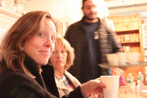 Carter, left, and her mother enjoy some wine during the food tour. (Photos courtesy Allison Carter)