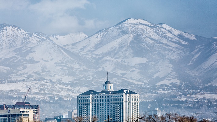 Salt Lake City with the mountains in the background. (Photos courtesy T.J. Drechsel)