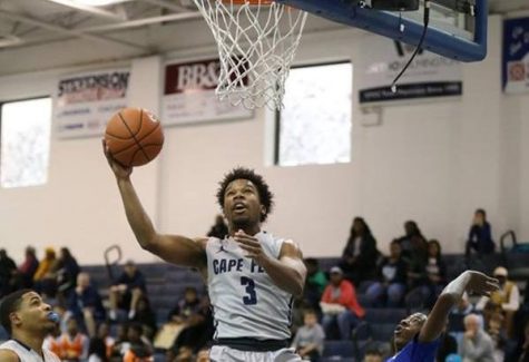 Trae Bryant is enjoying a ton of success as a sophomore at Cape Fear Community College. Photo courtesy- GoSeaDevils.com. 