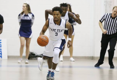 Trae Bryant is looking to get back to the Division I level for his junior season. Photo courtesy- GoSeaDevils.com. 