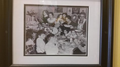 Pictures of DeLiberto's family fill up the walls at the deli.