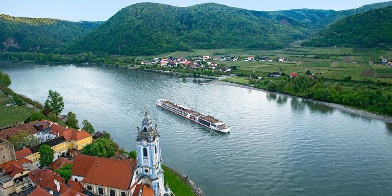 “Riverboats are more inclusive and more of a luxury line, so naturally, it attracts more older and accomplished travelers,” said Jessica Rendall, owner of AnyCruise Travel in Wilmington. (Photo courtesy Pat Kirkman)