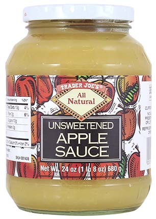 Trader Joe's All Natural Unsweetened Apple Sauce, which was sold in 13 states, including California, Arizona, Texas, Utah and Alabama. It has a Universal Product Code (UPC) code of 00014359. Look for all dates through Dec. 16, 2018.