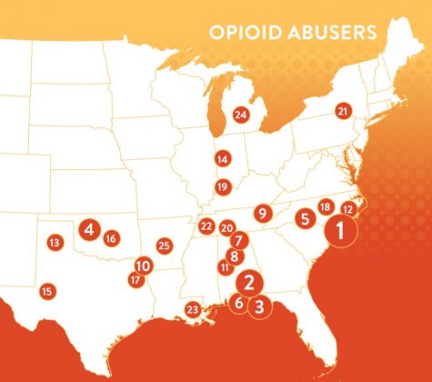 Wilmington has been ranked as the number-one abuser of opioids in the nation. Like many other hard-hit cities, Wilmington is considering trying something new to combat the crisis. (Port City Daily photo / COURTESY CASTLIGHT)