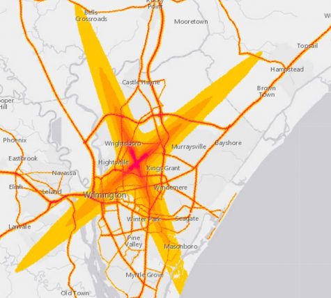 Wilmington residents can track noise from roadway and air traffic with a new interactive map from the Department of Transportation. (Photo Benjamin Schachtman)