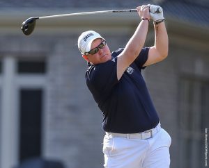 Junior Lyberty Anderson, who finished tied for 26th place, posted an eagle on the 14th hole in addition to a birdie on the 4th. (Courtesy of UNCW Athletics)