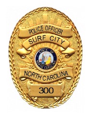 Surf City police badge