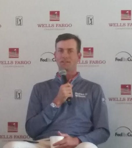 Webb Simpson stopped by Eagle Point Golf Club this week. 