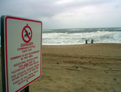 The North Carolina Department of Environmental Quality tests water weekly from April through September. It advises you check for advisories before heading to the beach. (File photo)