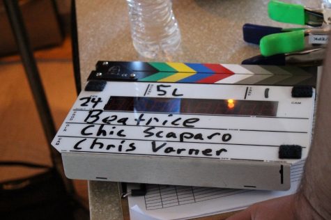 After an intense shoot, Scaparo hopes to have "Beatrice" edited and ready for the festival circuit in by early June. (Photo Benjamin Schachtman)
